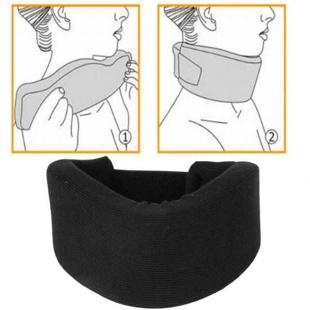 SÜNGER BOYUNLUK SİYAH UNİSİZE  SÜNGER BOYUNLUK SİYAH UNİSİZE