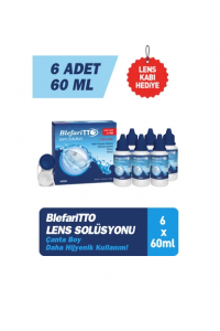 BLEFARİTTO Lens Solüsyonu 6X60ml BLEFARİTTO Lens Solüsyonu 6X60ml