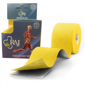 RAJ Sarı Tape Sporcu Bandı Ağrı Bandı Kinesiology RAJ Sarı Tape Sporcu Bandı Ağrı Bandı Kinesiology