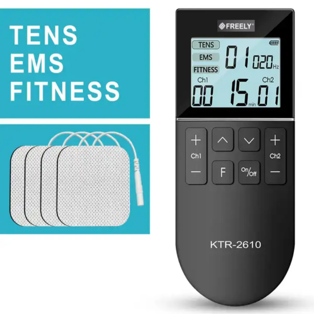 Freely Ktr-2610 Şarjlı Elektronik Tens-ems-fıtness Freely Ktr-2610 Şarjlı Elektronik Tens-ems-fıtness