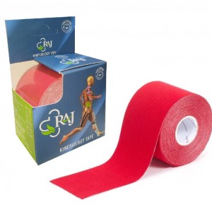 RAJ Kırmızı Tape Sporcu Bandı Ağrı Bandı Kinesiology RAJ Kırmızı Tape Sporcu Bandı Ağrı Bandı Kinesiology